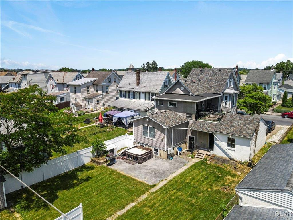 1324 Main Street Northampton, PA 18067 - Photo 11 of 49 an aerial view of a house with swimming pool garden and patio