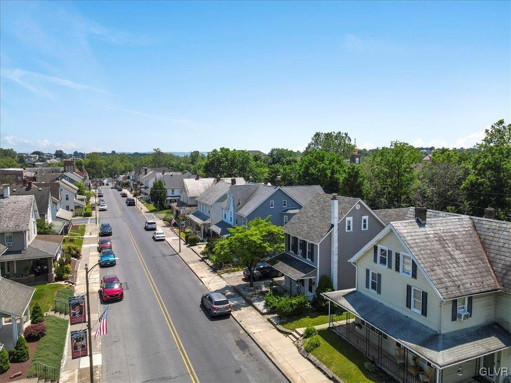 1324 Main Street Northampton, PA 18067 - Photo 13 of 49 an aerial view of residential houses with outdoor space and trees