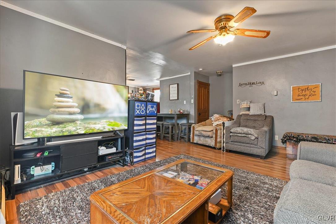 1324 Main Street Northampton, PA 18067 - Photo 25 of 49 a living room with furniture and a flat screen tv