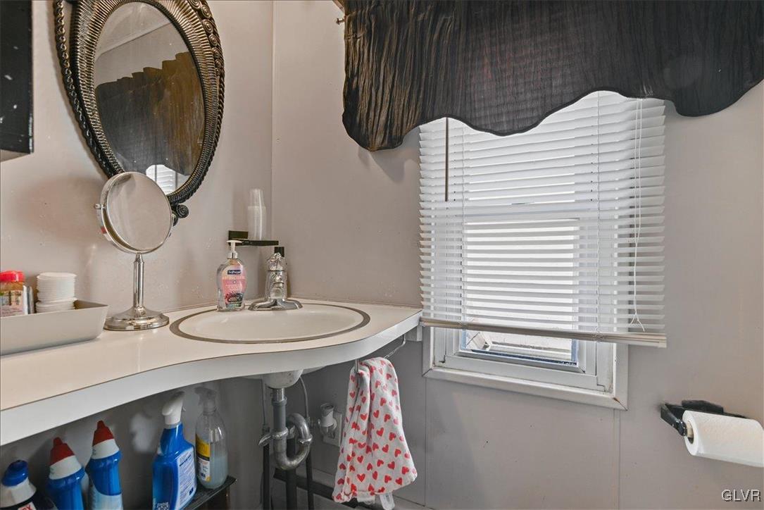1324 Main Street Northampton, PA 18067 - Photo 35 of 49 a bathroom with a sink and a mirror