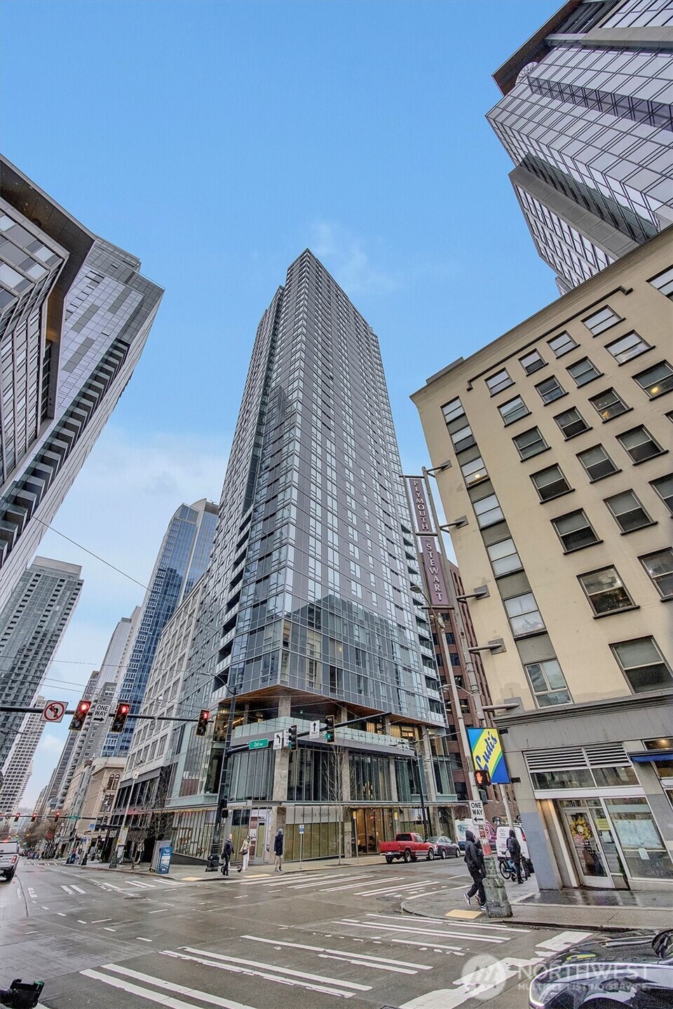 121 Stewart Street, Unit 504 Seattle, WA 98101 - Photo 18 of 27 a view of a tall building