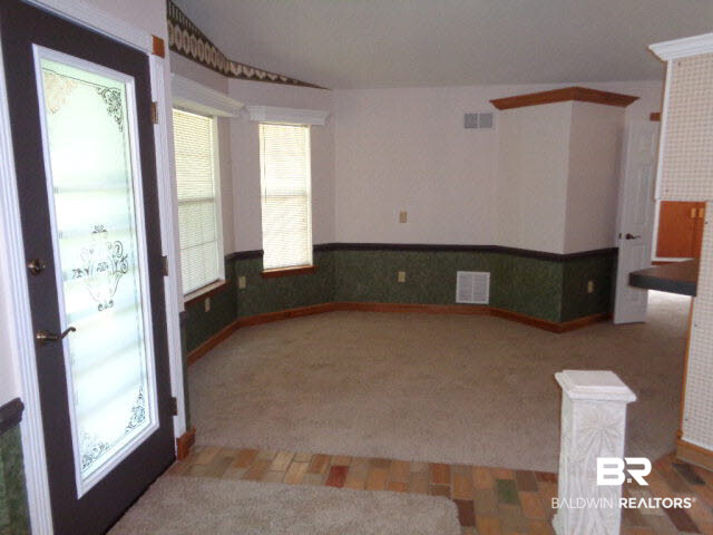 28202 Vargo Lane Elberta, AL 36530 - Photo 4 of 45 11 x 11. Carpet new April 2016. Chair rail. View from dining room.