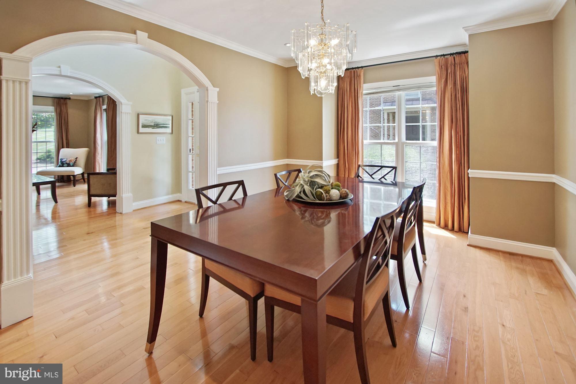 12613 Spriggs Request Court Bowie, MD 20721 - Photo 8 of 48 Dining room with view of living room