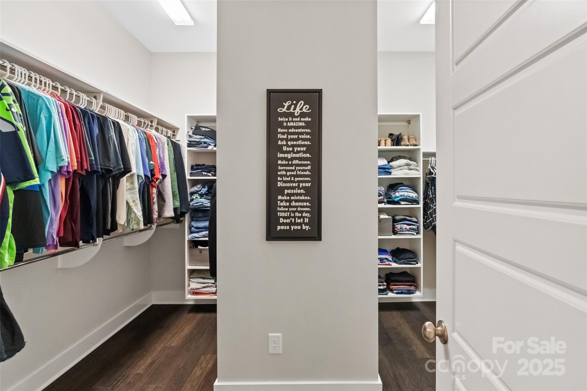 1953 Masons Bend Drive Fort Mill, SC 29708 - Photo 17 of 40 a view of walk in closet with clothes and shoes