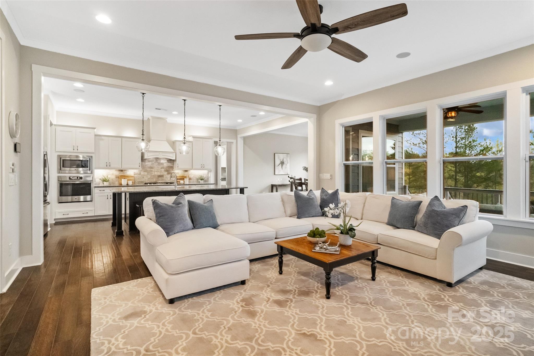 1953 Masons Bend Drive Fort Mill, SC 29708 - Photo 8 of 40 a living room with furniture and a large window