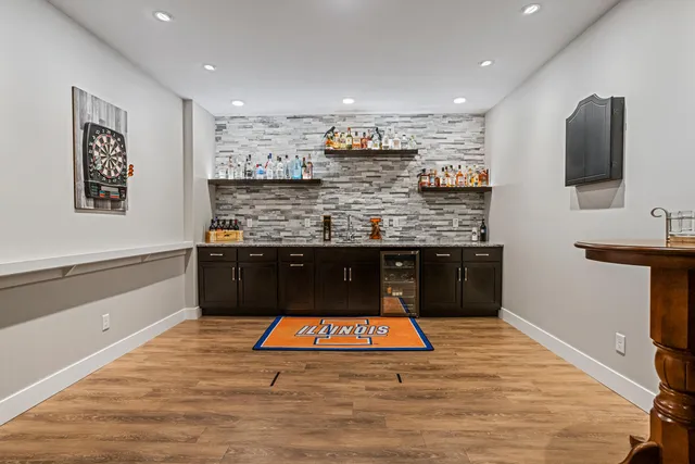 front view of house with a yard