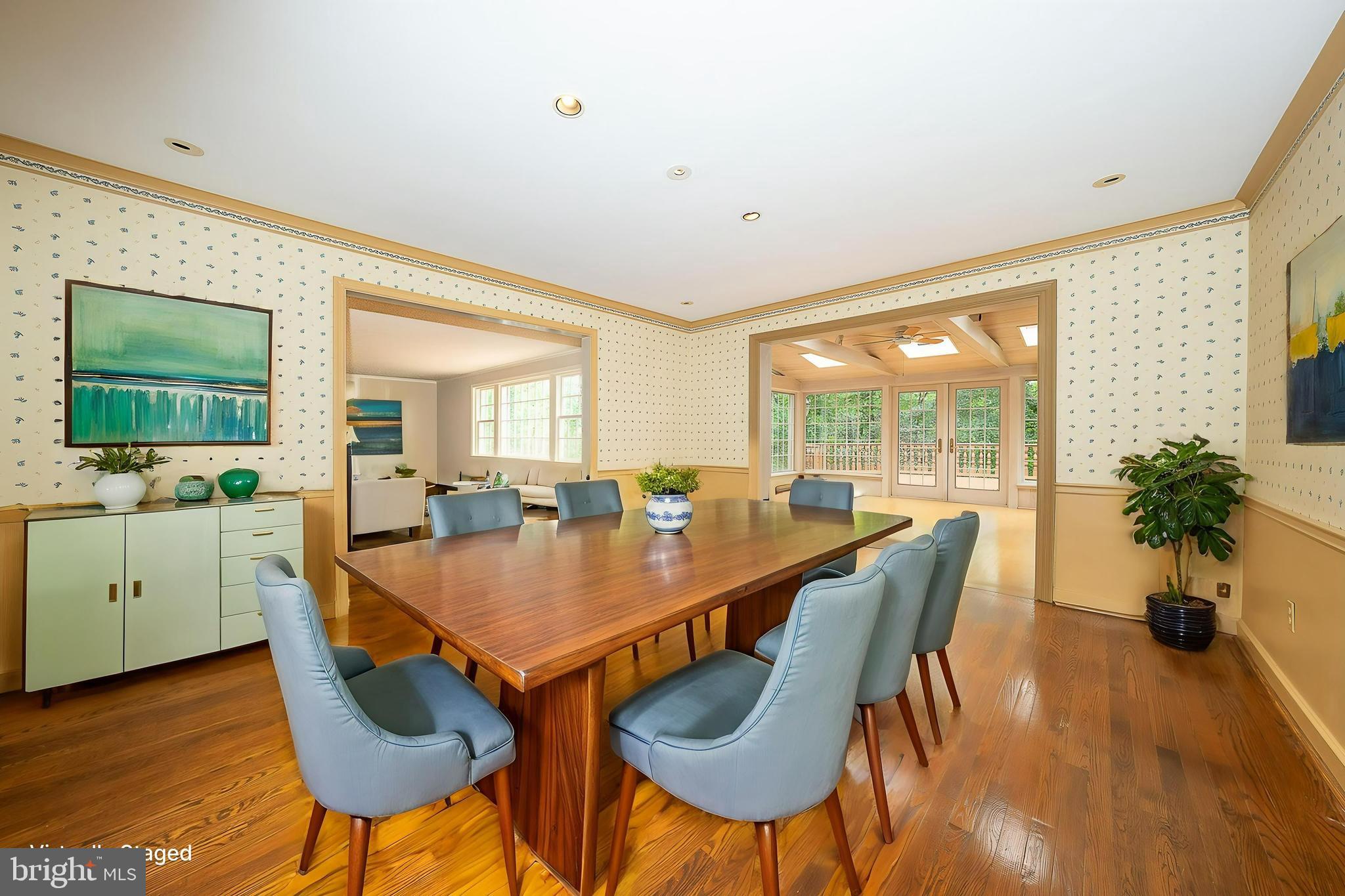 577 Tory Hill Road Devon, PA 19333 - Photo 7 of 63 Dining Room with Hardwood Flooring