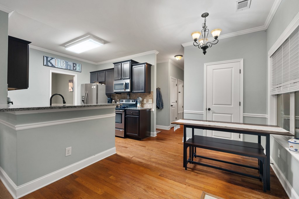 4337 Almond Road Fortson, GA 31808 - Photo 11 of 32 Eat-in Kitchen overlooking the backyard