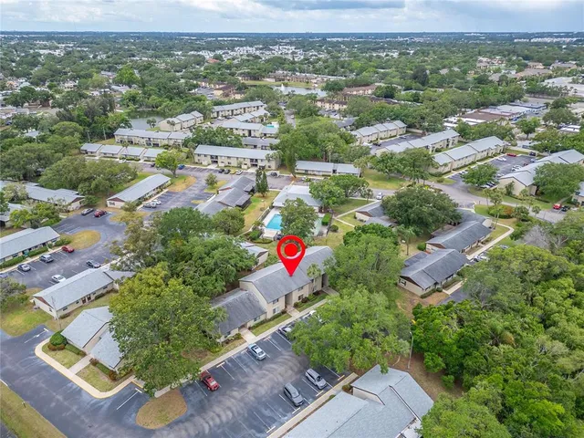 an aerial view of city