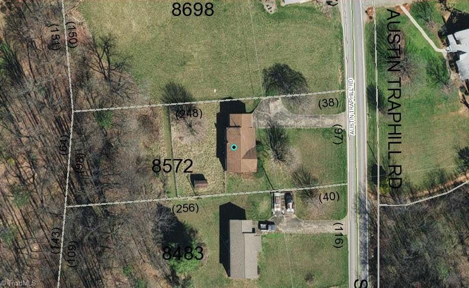 3575 Austin Traphill Road Elkin, NC 28621 - Photo 29 of 30 Aerial tax map of property.