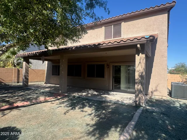 a view of a house with a door