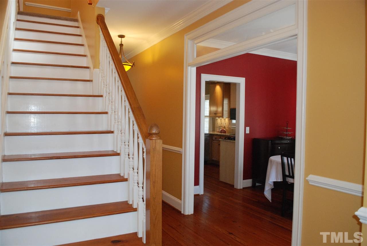 426 Morrison Avenue Raleigh, NC 27608 - Photo 3 of 25 a view of entryway with wooden floor