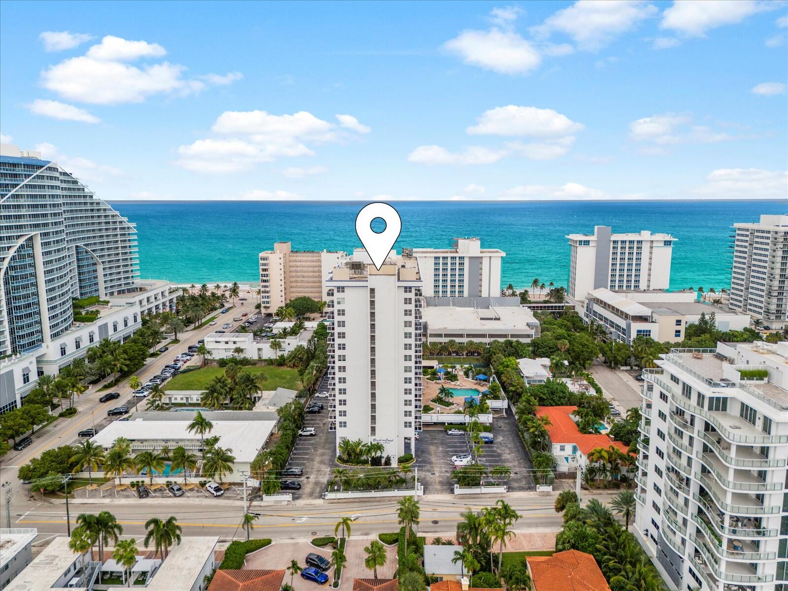336 North Birch Road, Unit PHI Fort Lauderdale, FL 33304 - Photo 2 of 63 62-Drone Photography (Pin)