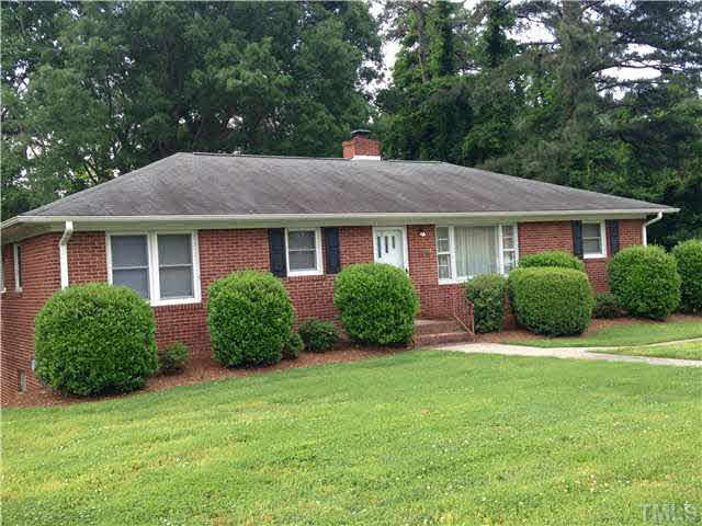 606 Ridge Road Roxboro, NC 27573 - Photo 2 of 6 a front view of house with yard and green space