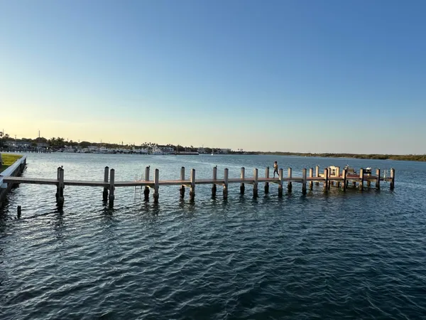 a view of a city with ocean view