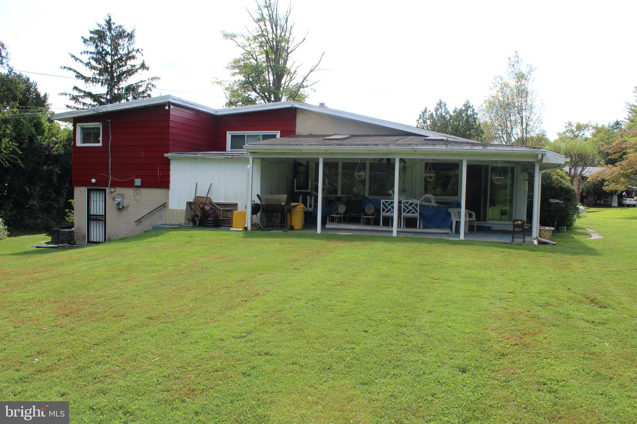 8301 Cobden Road Glenside, PA 19038 - Photo 32 of 32 rear porch with flat usable yard