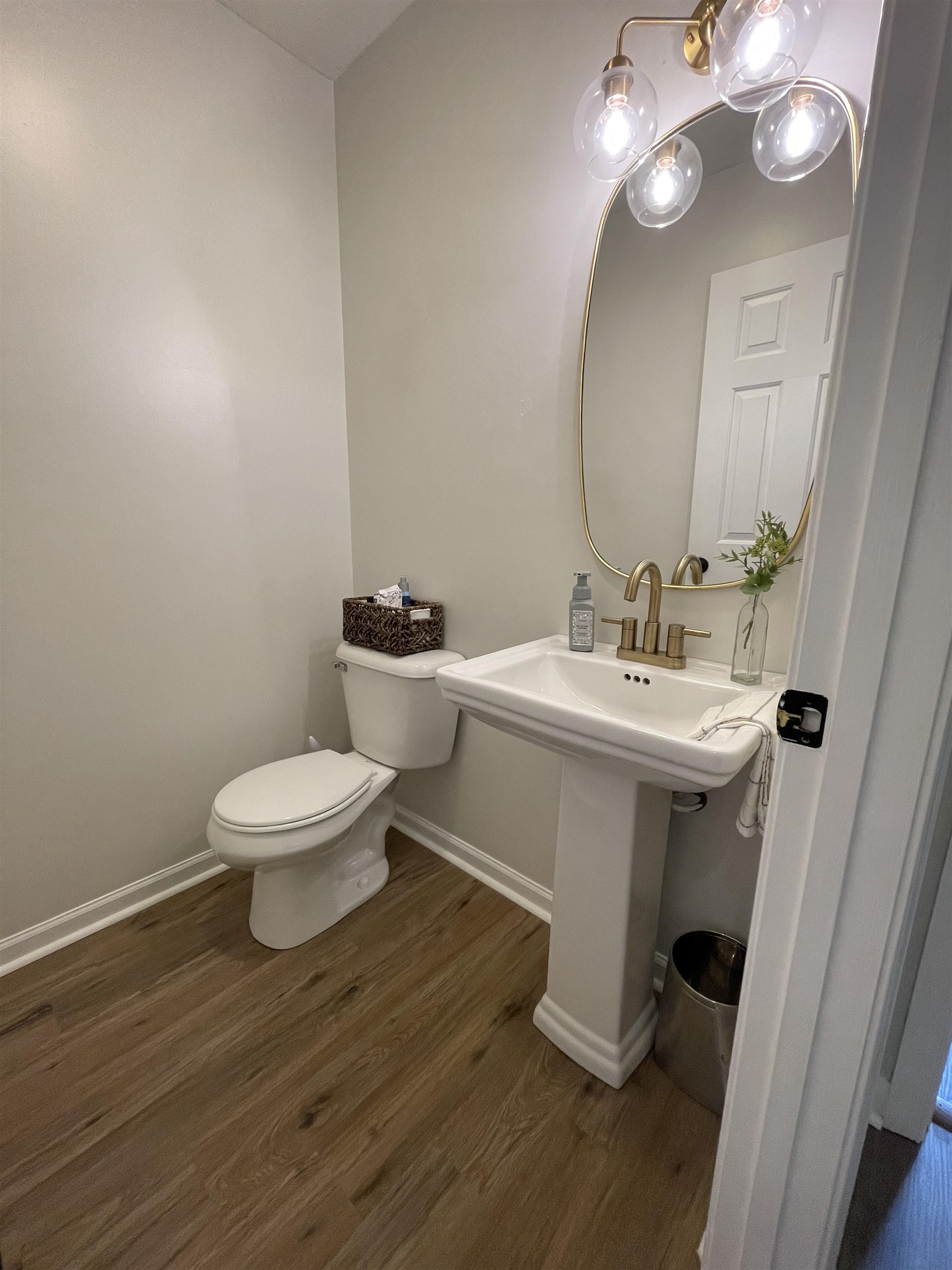 111 Rutherford Lane Stuarts Draft, VA 24477 - Photo 34 of 45 a bathroom with a sink and a mirror