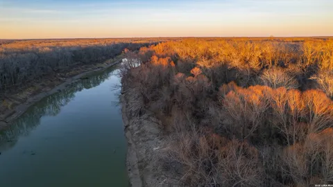 a view of mountain with sunset view