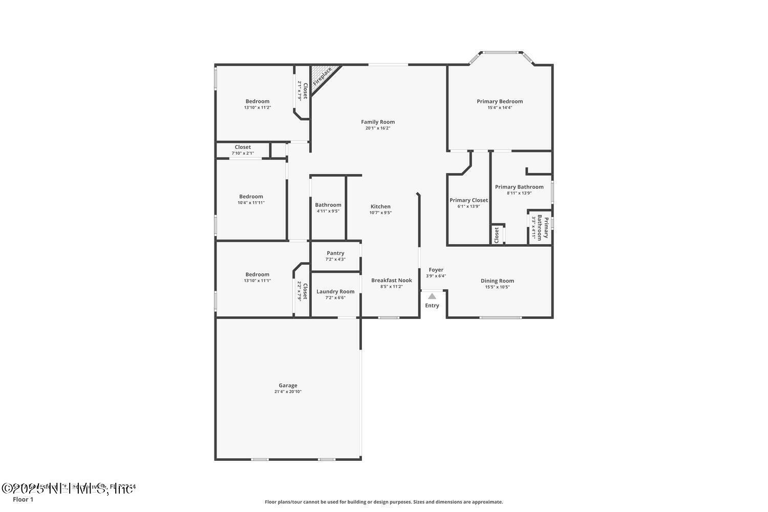 9317 Beresford Court Jacksonville, FL 32244 - Photo 4 of 55 a picture of a room with a white wall and white wall
