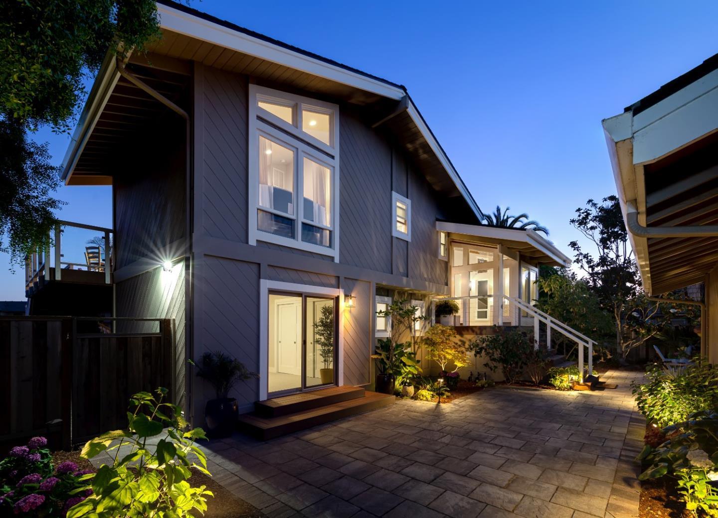 150 Vía Soderini Aptos, CA 95003 - Photo 35 of 36 a view of a house with a patio