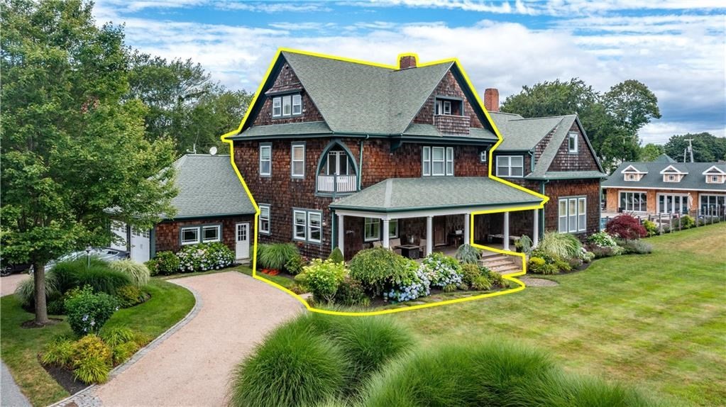 7 Gibson Avenue, Unit 7 Narragansett, RI 02882 - Photo 1 of 27 a aerial view of a house