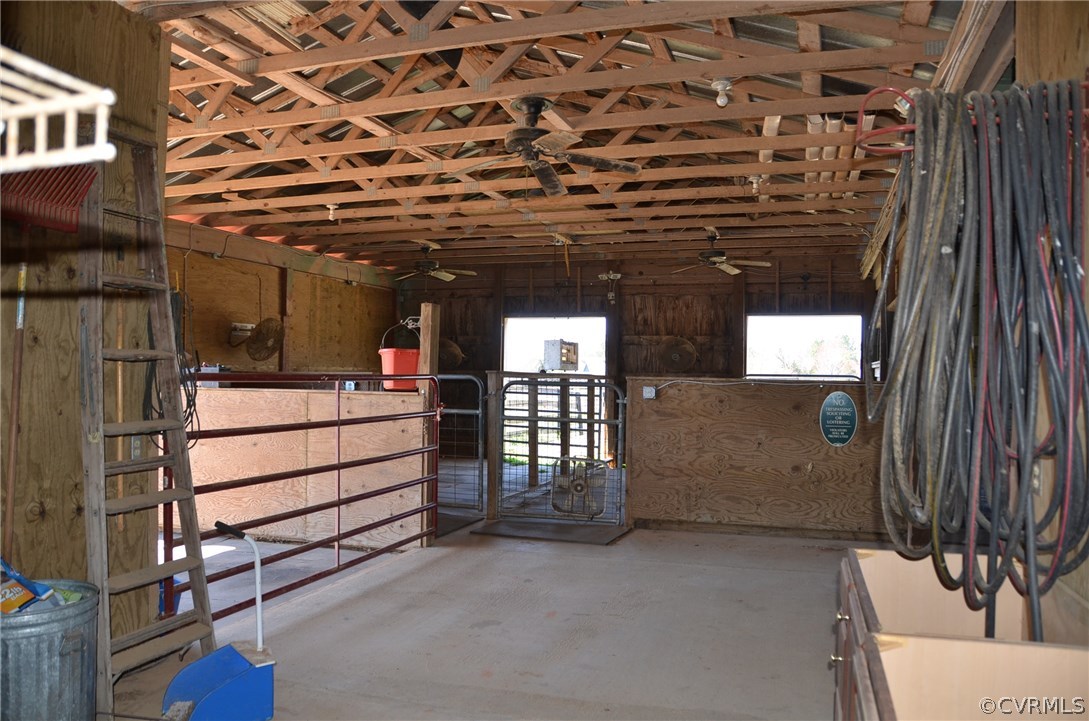 17507 Old Ridge Road Montpelier, VA 23192 - Photo 43 of 50 Barn (1150 sq ft)
4 stalls with horse rubber m