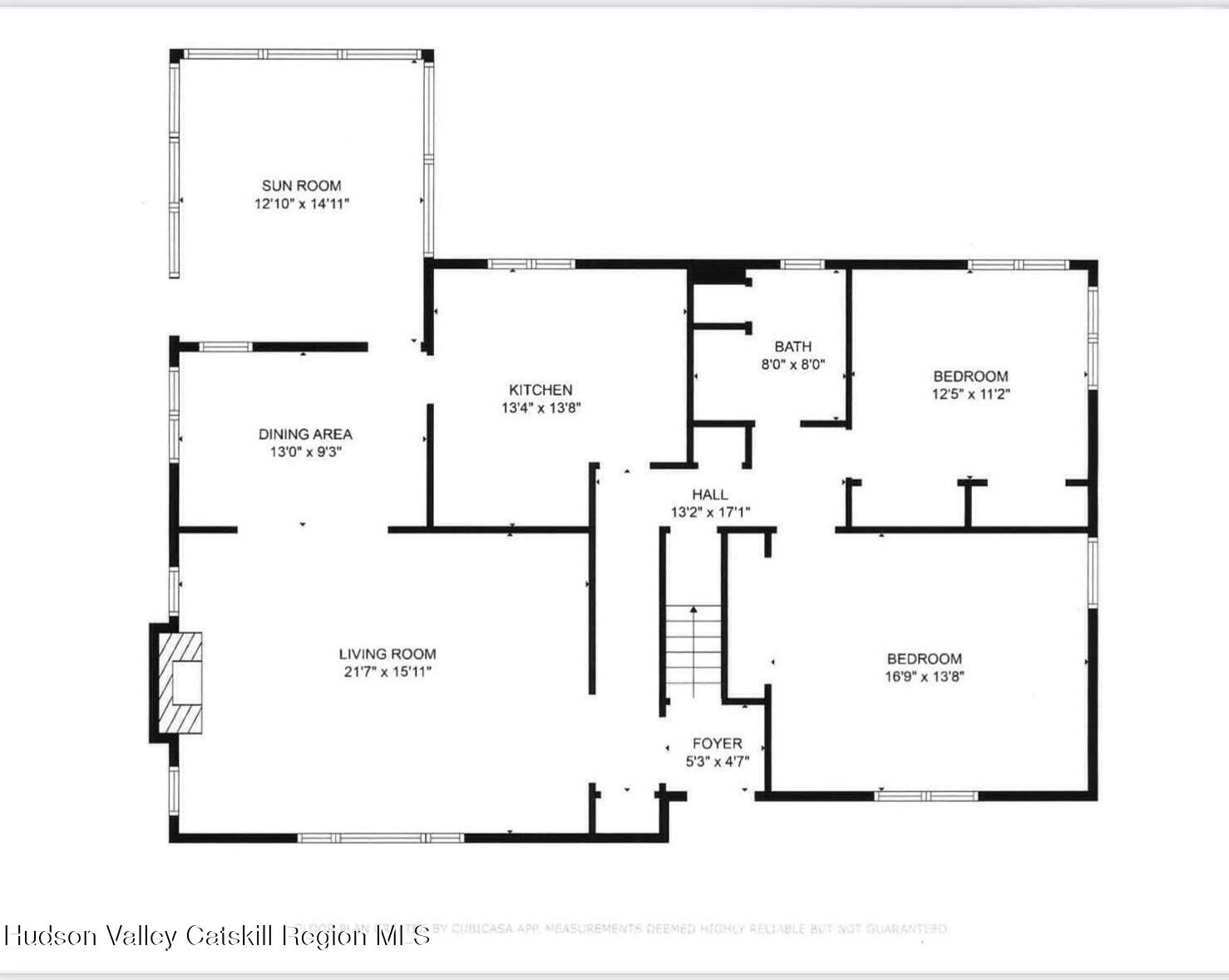 1907 County Rte 5 Canaan, NY 12029 - Photo 58 of 59 1907 floorplan 2