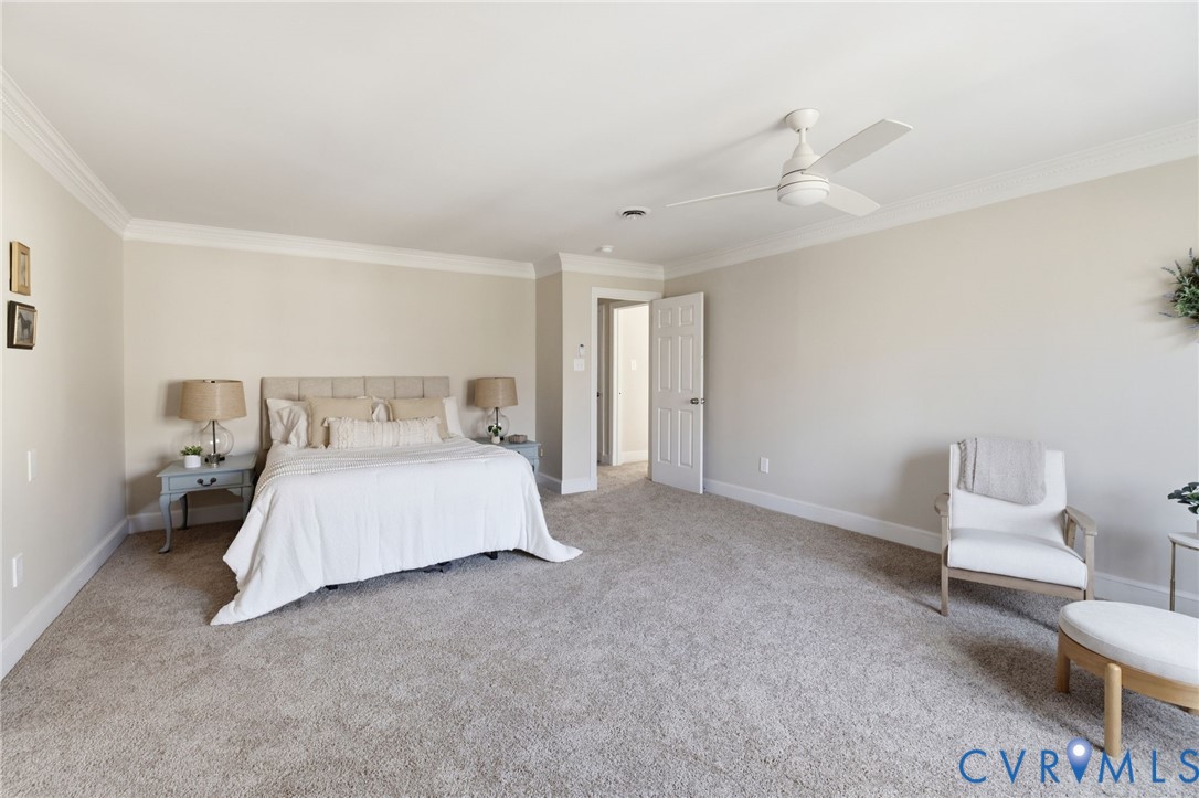 6024 Watch Harbour Road Midlothian, VA 23112 - Photo 31 of 44 a bedroom with a bed and chair