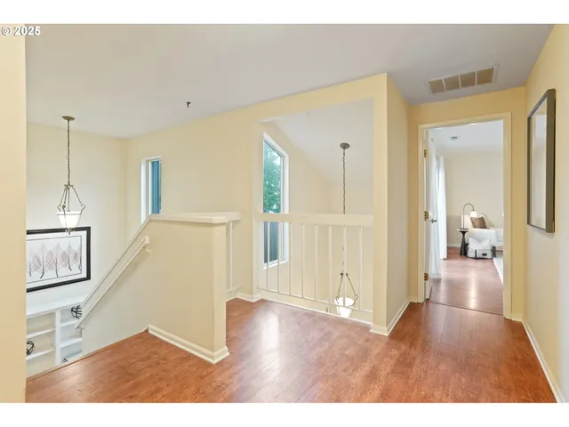 a view interior of the house and wooden floor