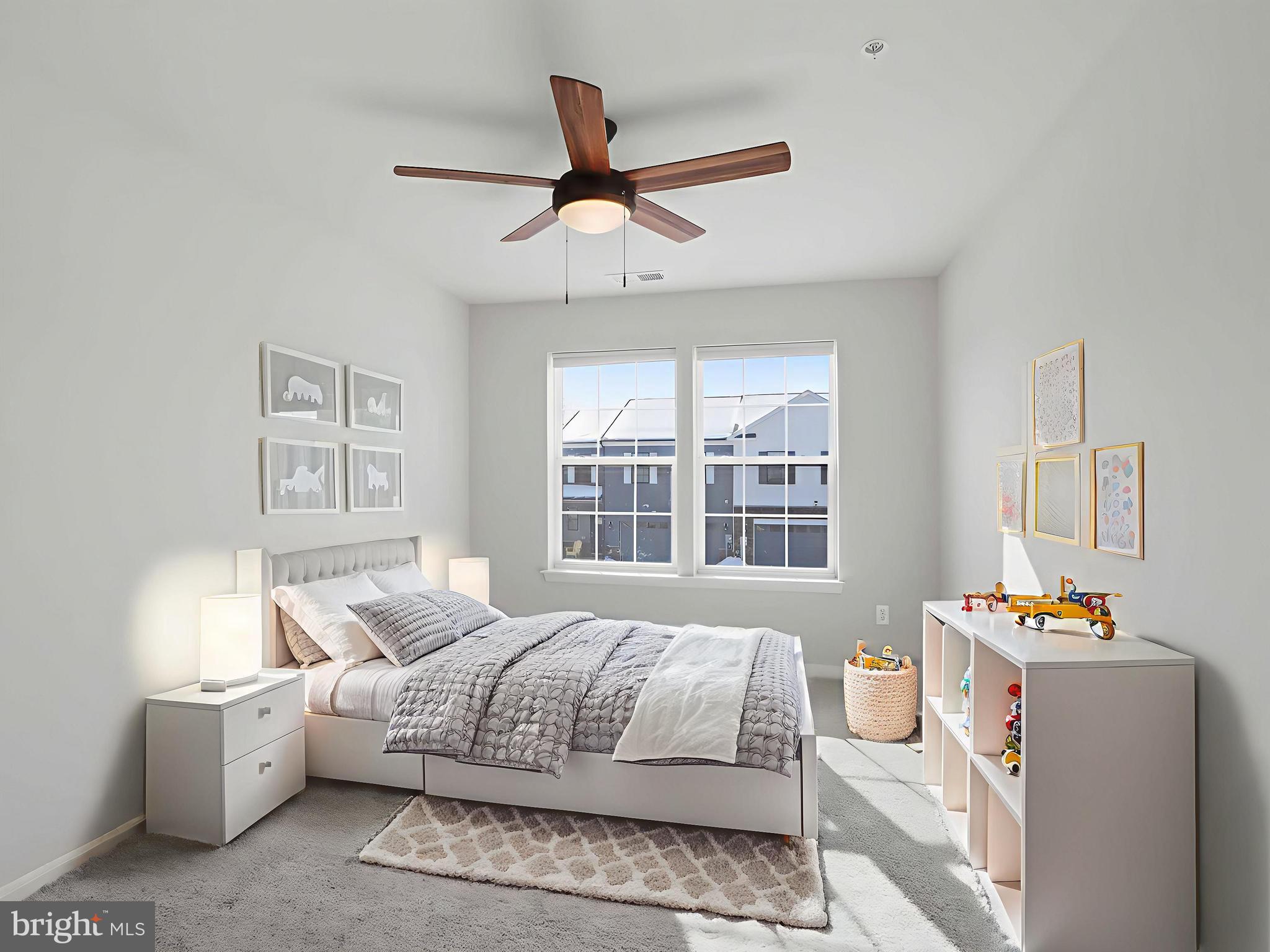 485 Hanson Street Frederick, MD 21701 - Photo 25 of 48 a bedroom with a bed and a window