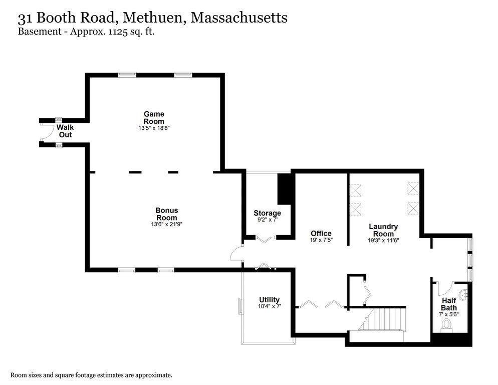 31 Booth Road Methuen, MA 01844 - Photo 38 of 38 a picture of a bathroom with a white wall