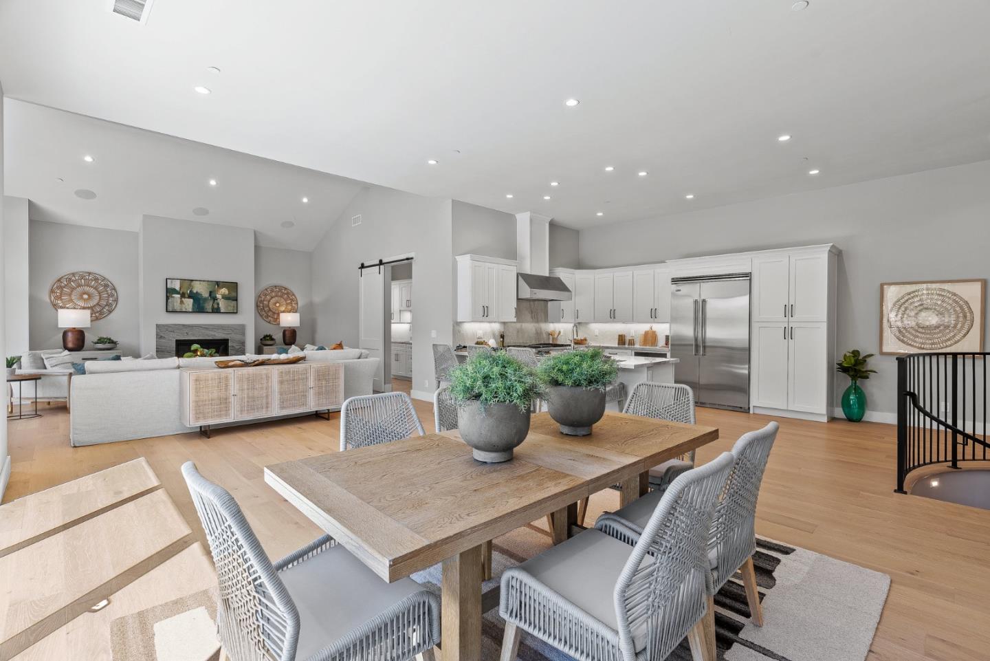 31 Indy Circle Soquel, CA 95073 - Photo 19 of 61 a kitchen with a dining table chairs and refrigerator
