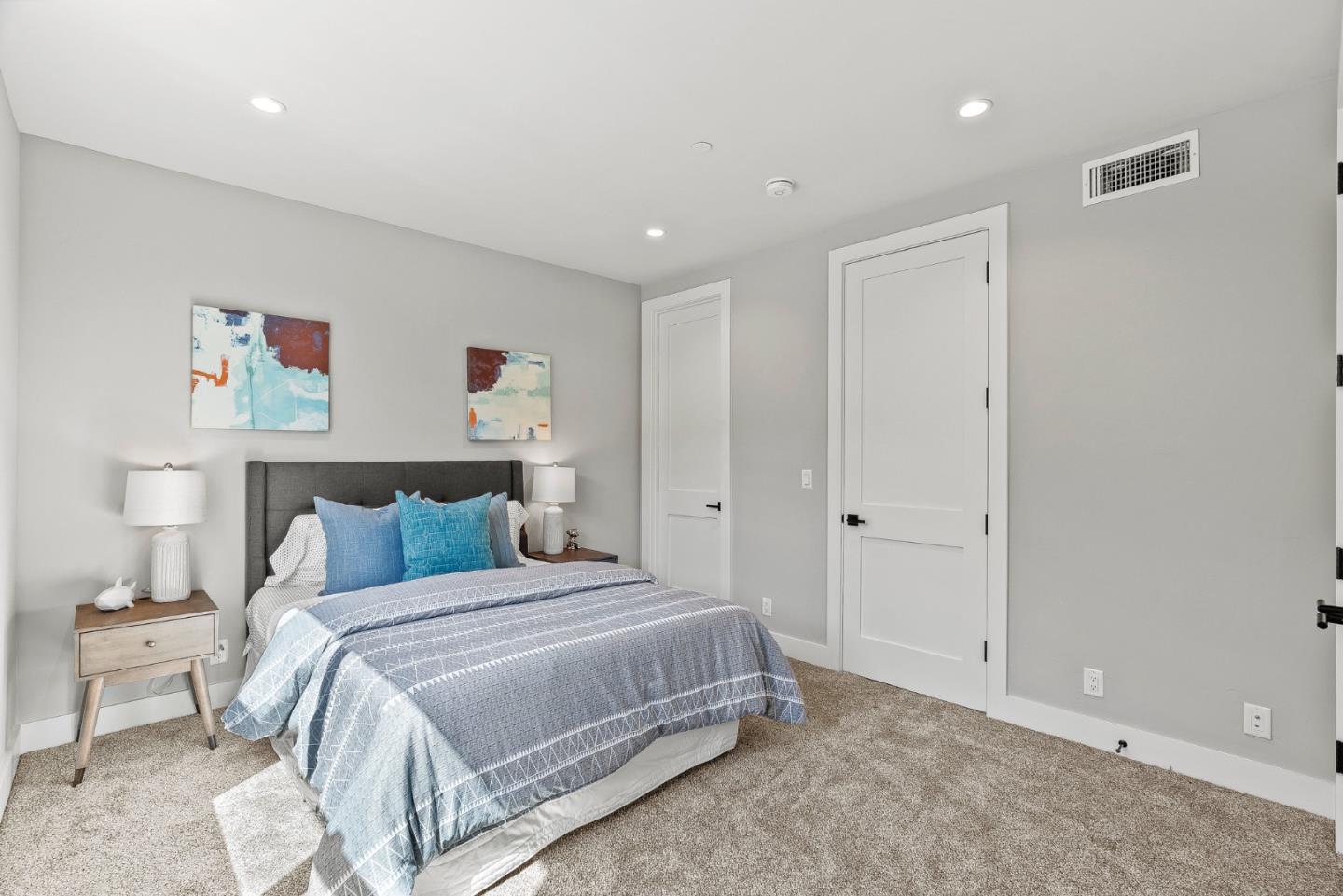 31 Indy Circle Soquel, CA 95073 - Photo 47 of 61 a bedroom with a bed and painting on the wall