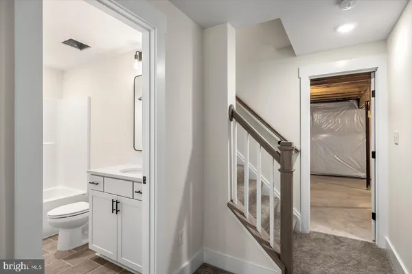 a view of a trees with a yard