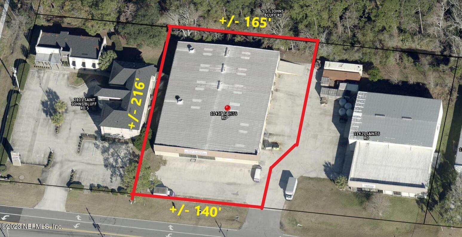 11417 Saints Road Jacksonville, FL 32246 - Photo 7 of 44 Saints Aerial Measurements