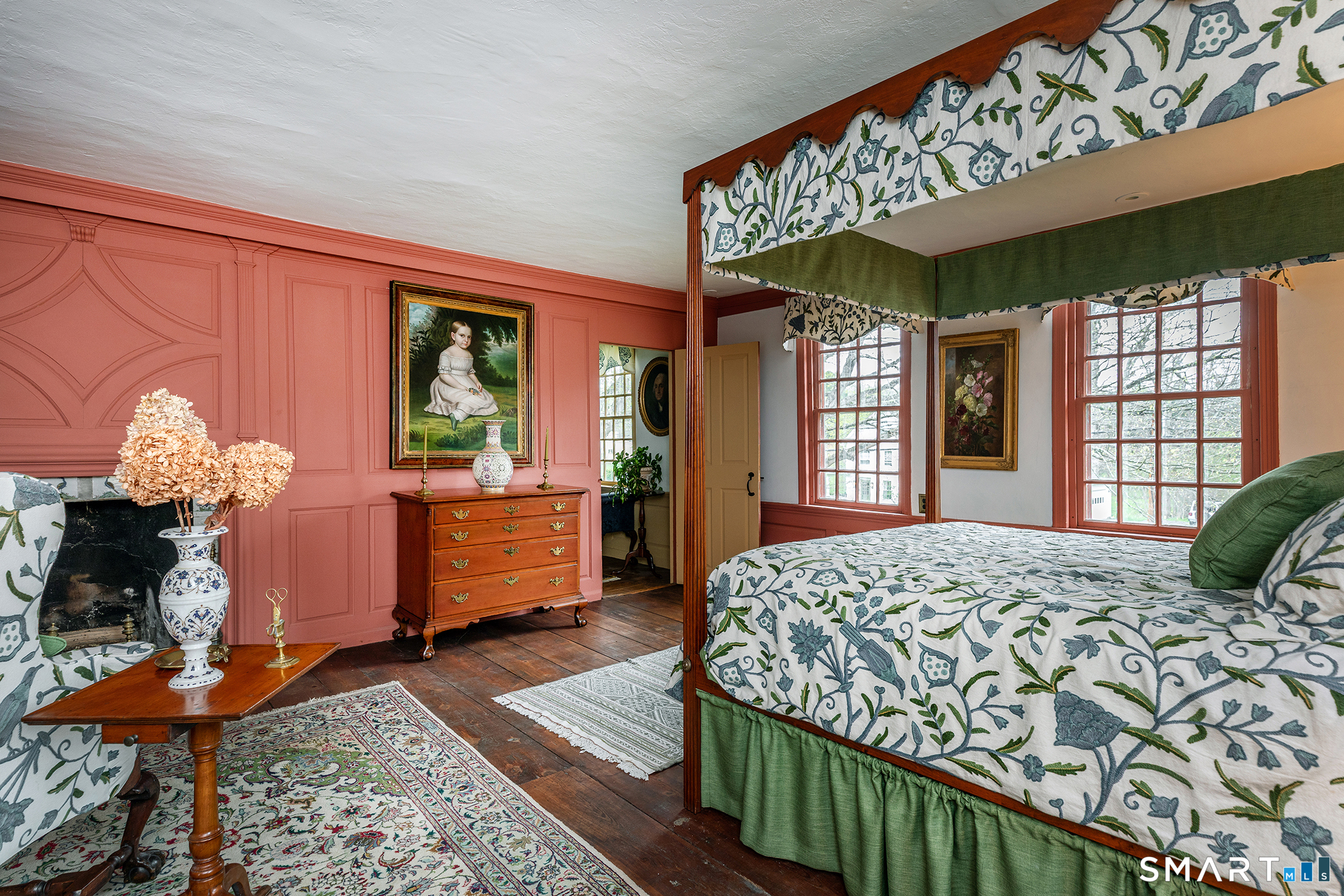 30 Hollow Road Woodbury, CT 06798 - Photo 21 of 40 a bed sitting in a bedroom next to a window