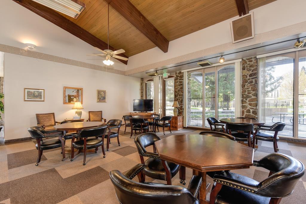 14789 Jurata Court Rancho Murieta, CA 95683 - Photo 23 of 36 a view of a dining room with furniture window and outside view
