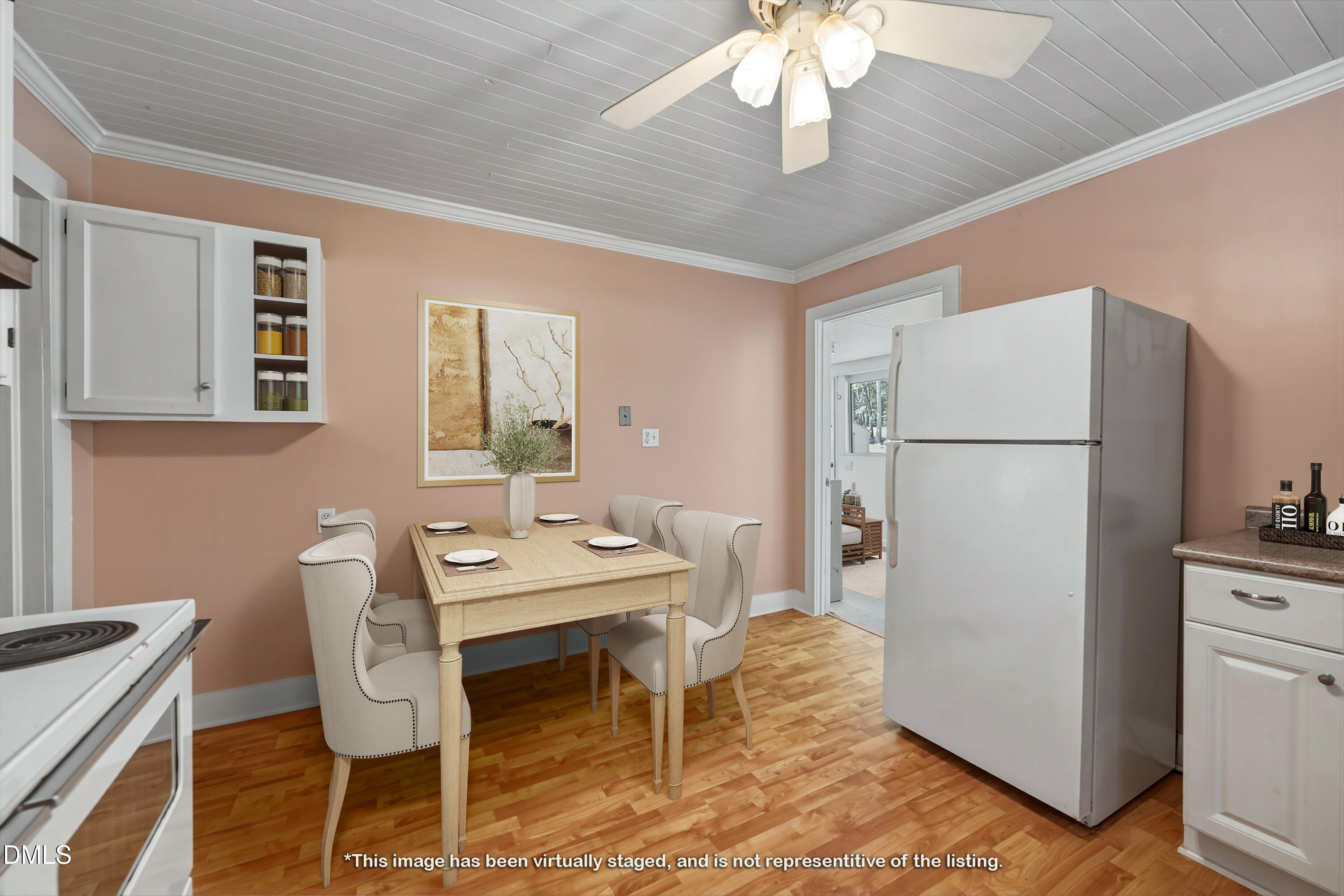 50 Robert Sledge Road Spring Hope, NC 27882 - Photo 19 of 50 a view of a dining room with furniture and a chandelier