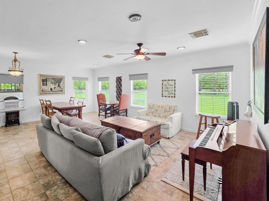 1771 Wilpitz Road Brookshire, TX 77423 - Photo 13 of 50 a living room with furniture and a large window
