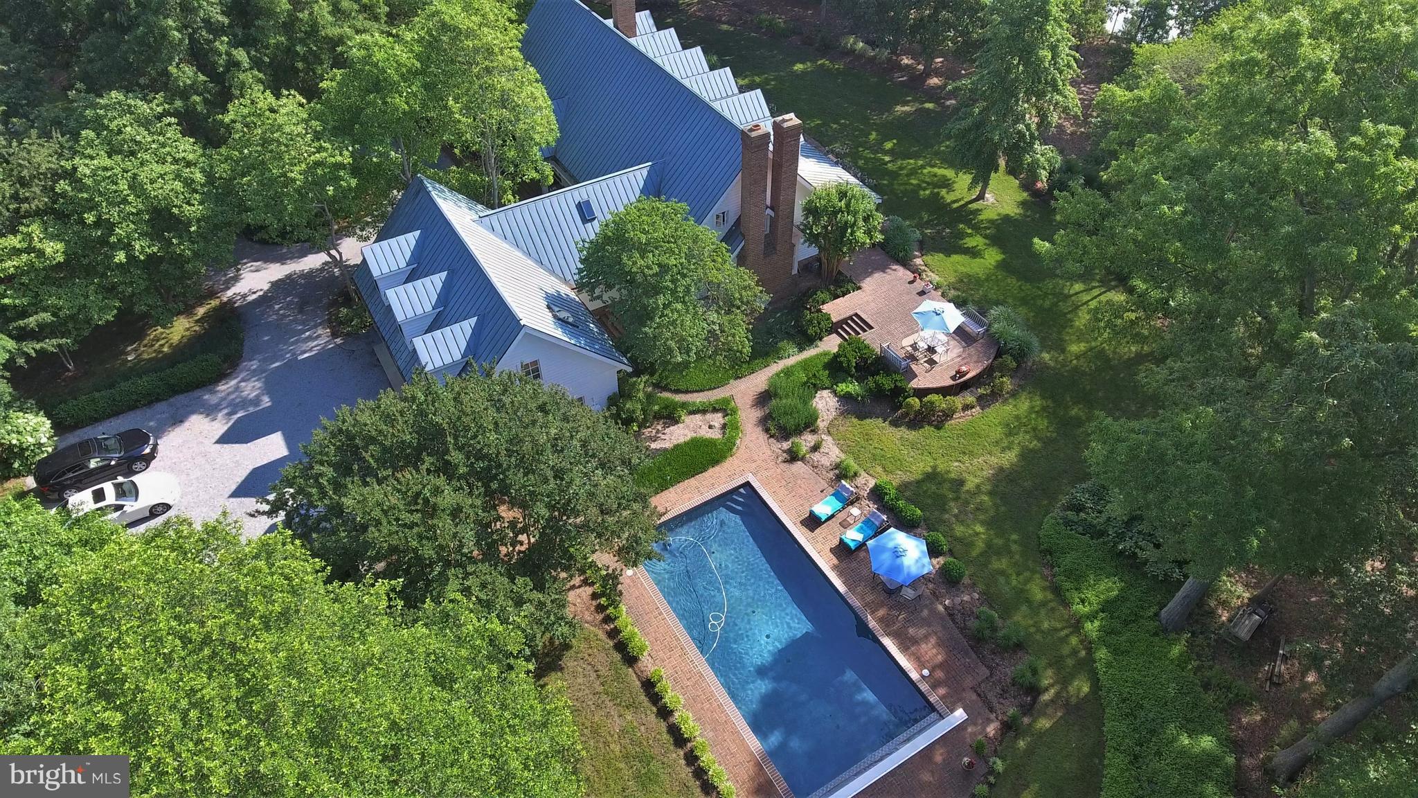 700 Seagull Beach Road Prince Frederick, MD 20678 - Photo 1 of 30 an aerial view of house with yard