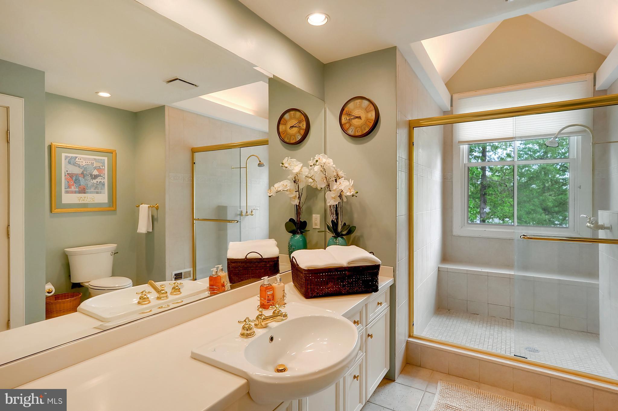 700 Seagull Beach Road Prince Frederick, MD 20678 - Photo 21 of 30 a bathroom with a sink and a mirror