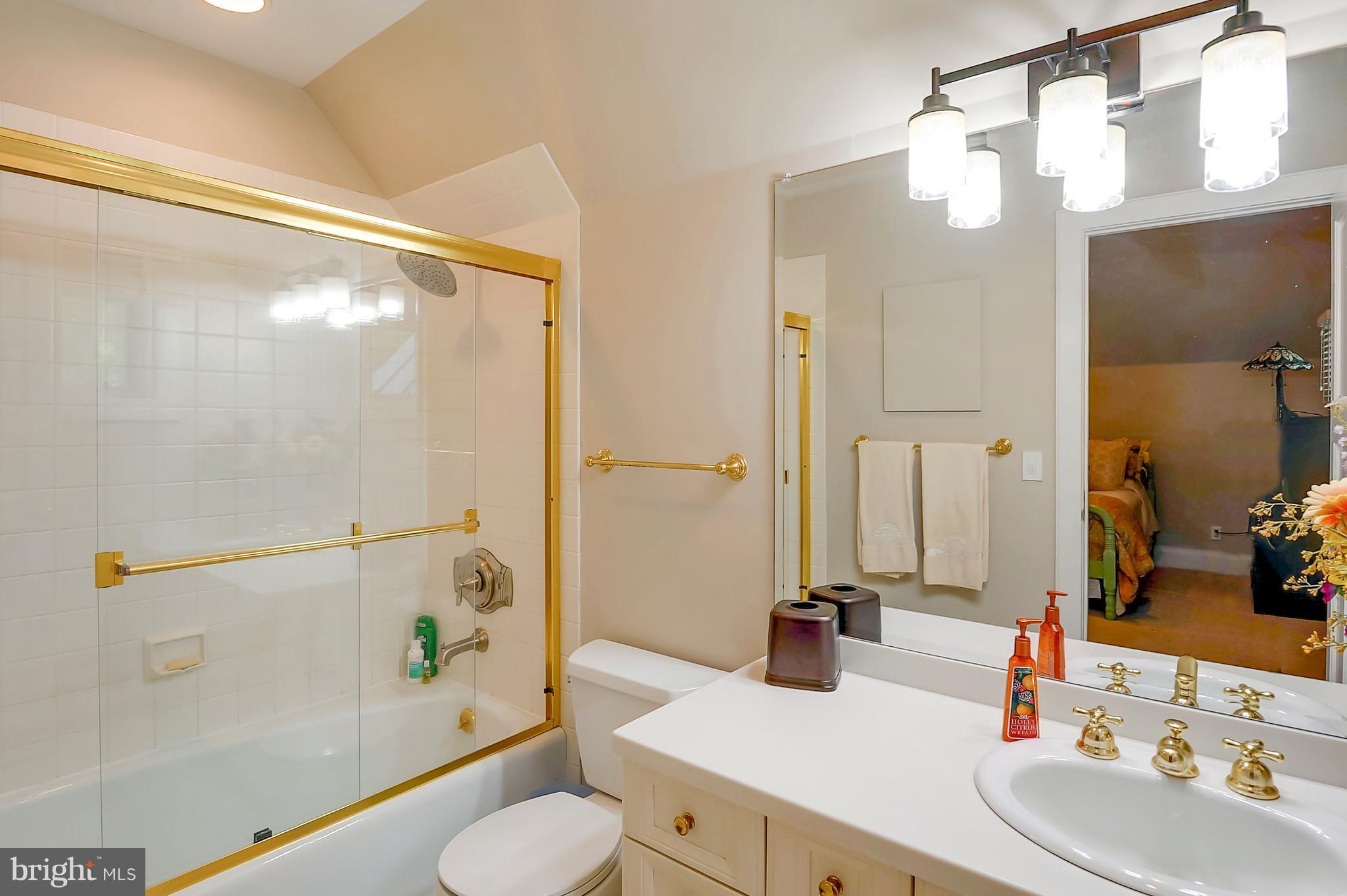 700 Seagull Beach Road Prince Frederick, MD 20678 - Photo 23 of 30 a bathroom with a sink vanity mirror and toilet