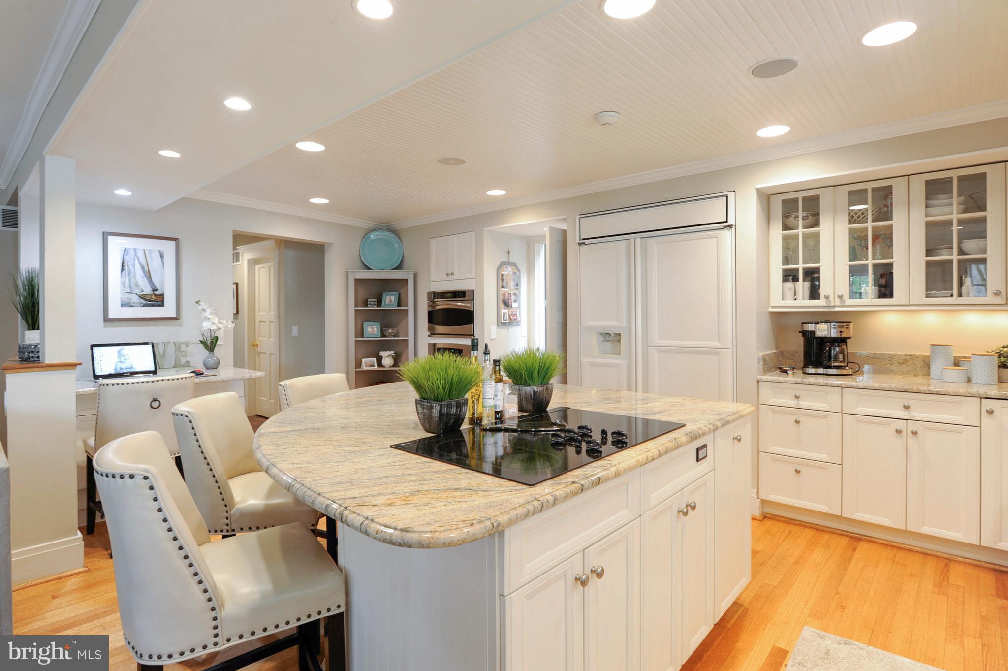 700 Seagull Beach Road Prince Frederick, MD 20678 - Photo 29 of 30 a kitchen with stainless steel appliances granite countertop sink cabinets and window