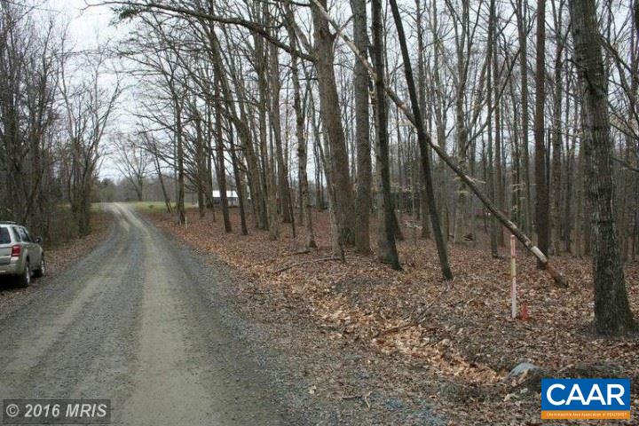 Tussing Lane Rochelle, VA 22738 - Photo 2 of 4 a view of a street with trees on both side of it