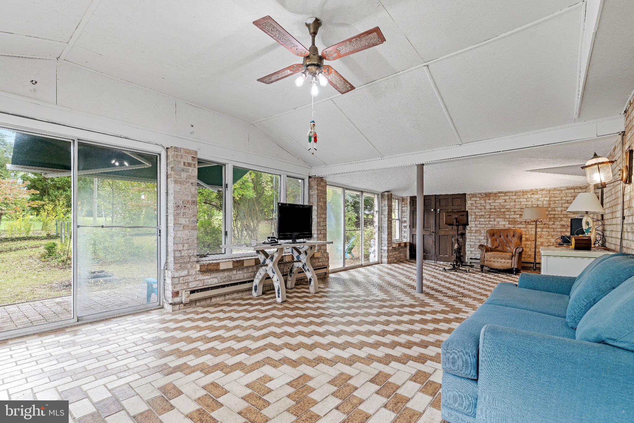 2114 Pot Spring Road Lutherville-Timonium, MD 21093 - Photo 20 of 49 Huge back family room. Custom tile by orig owner