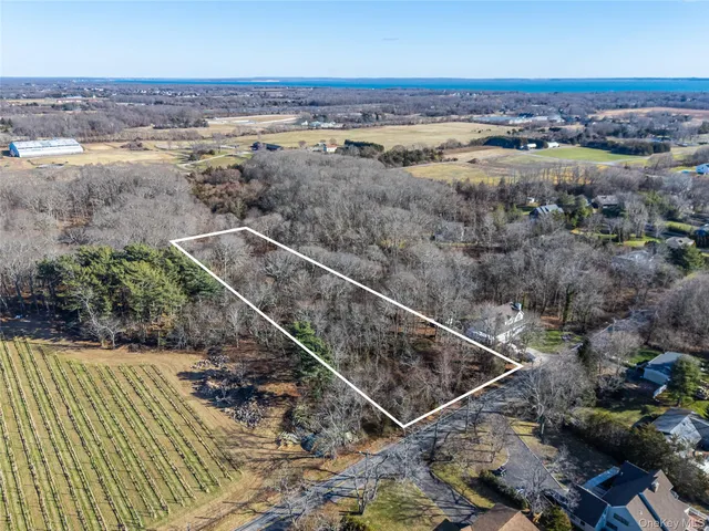 an aerial view of beach and city