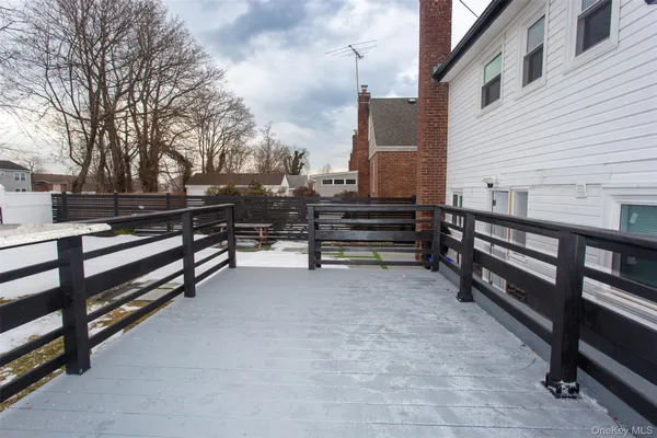 a view of outdoor space with seating area