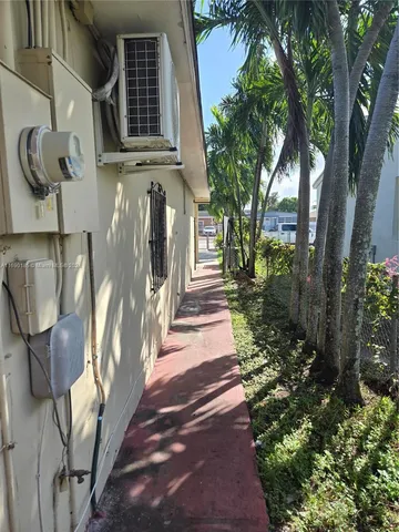 a view of storage and utility room