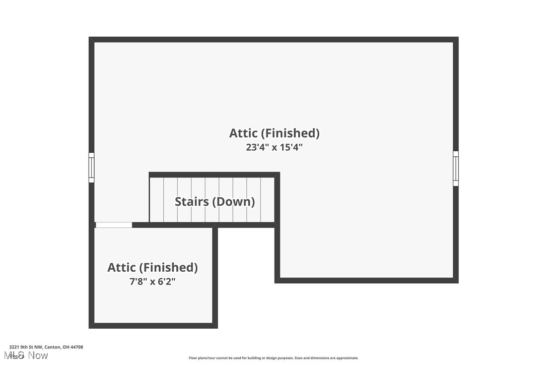 3221 9th Street Northwest Canton, OH 44708 - Photo 27 of 27 Floor plan