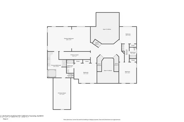 an aerial view of a house with a big yard